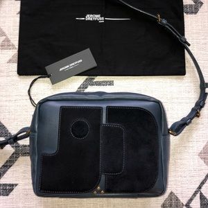 Jerome Dreyfuss Dominique Crossbody bag in Navy